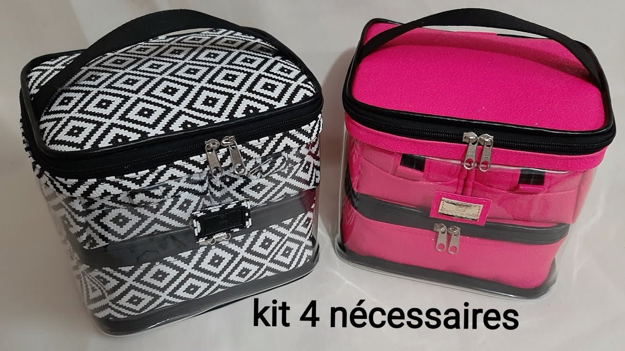como fazer kit nécessaires 4 peças @Sandrinha Atelie