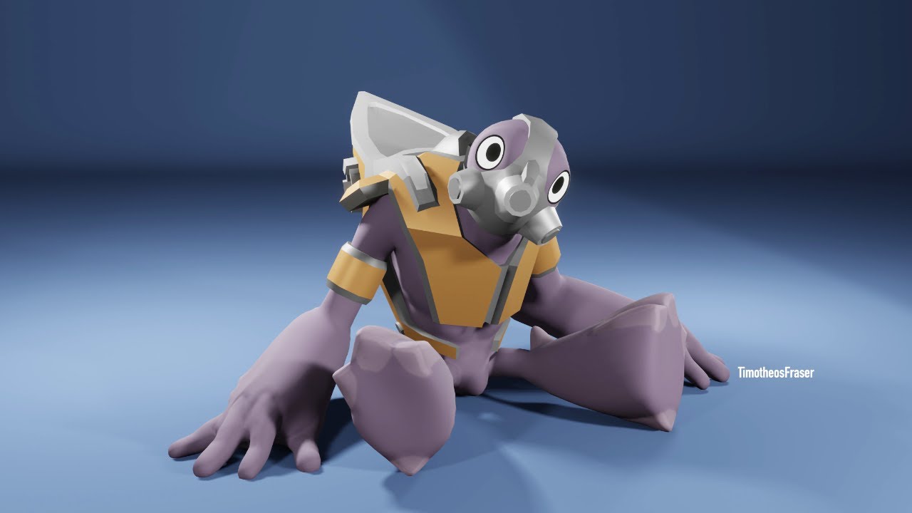 YIBBLE THE GRUNT — Halo Animation