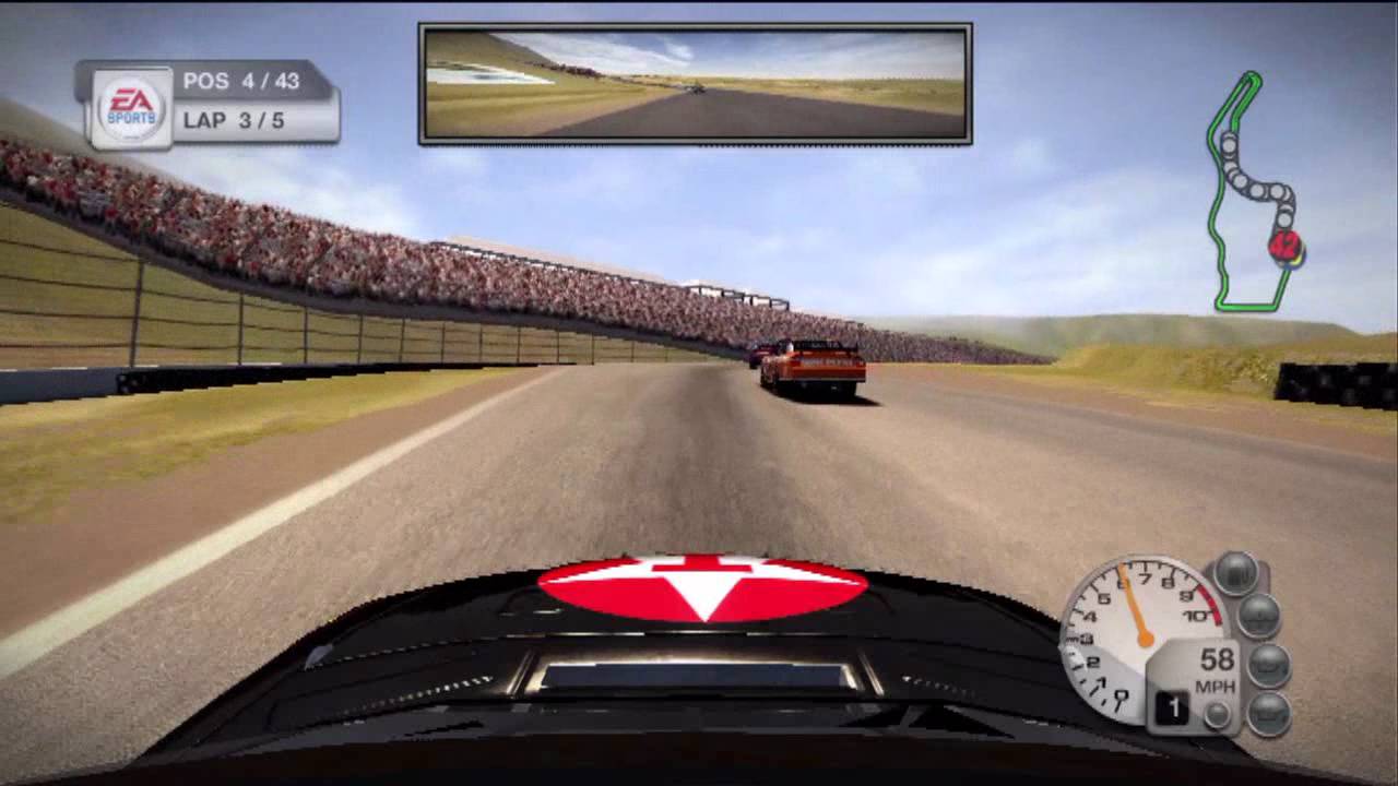 NASCAR 08 Race at Infineon with Juan Pablo Montoya