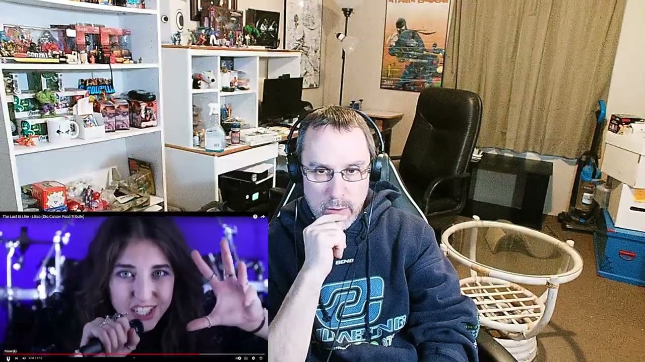 Liliac The Last in Line Dio Cancer Fund Tribute Drake's 1st Time Reaction 