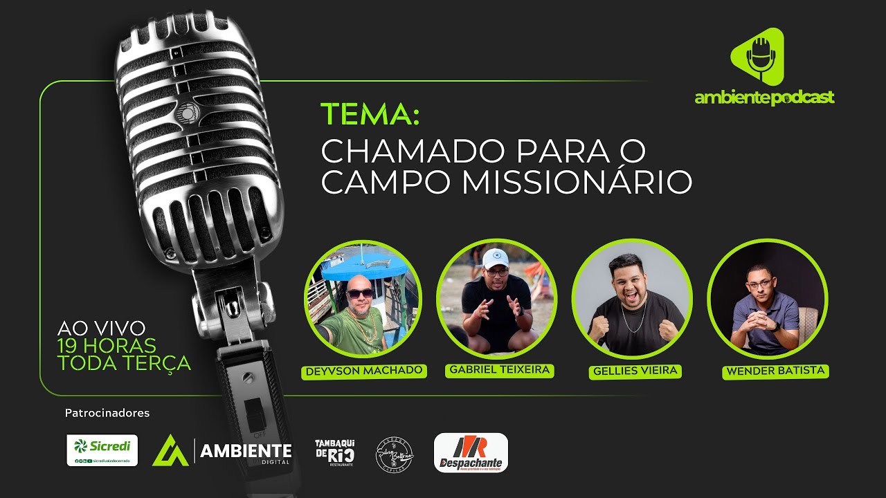 CHAMADO PARA O CAMPO MISSIONÁRIO | Como discernir, obedecer e viver o propósito de Deus