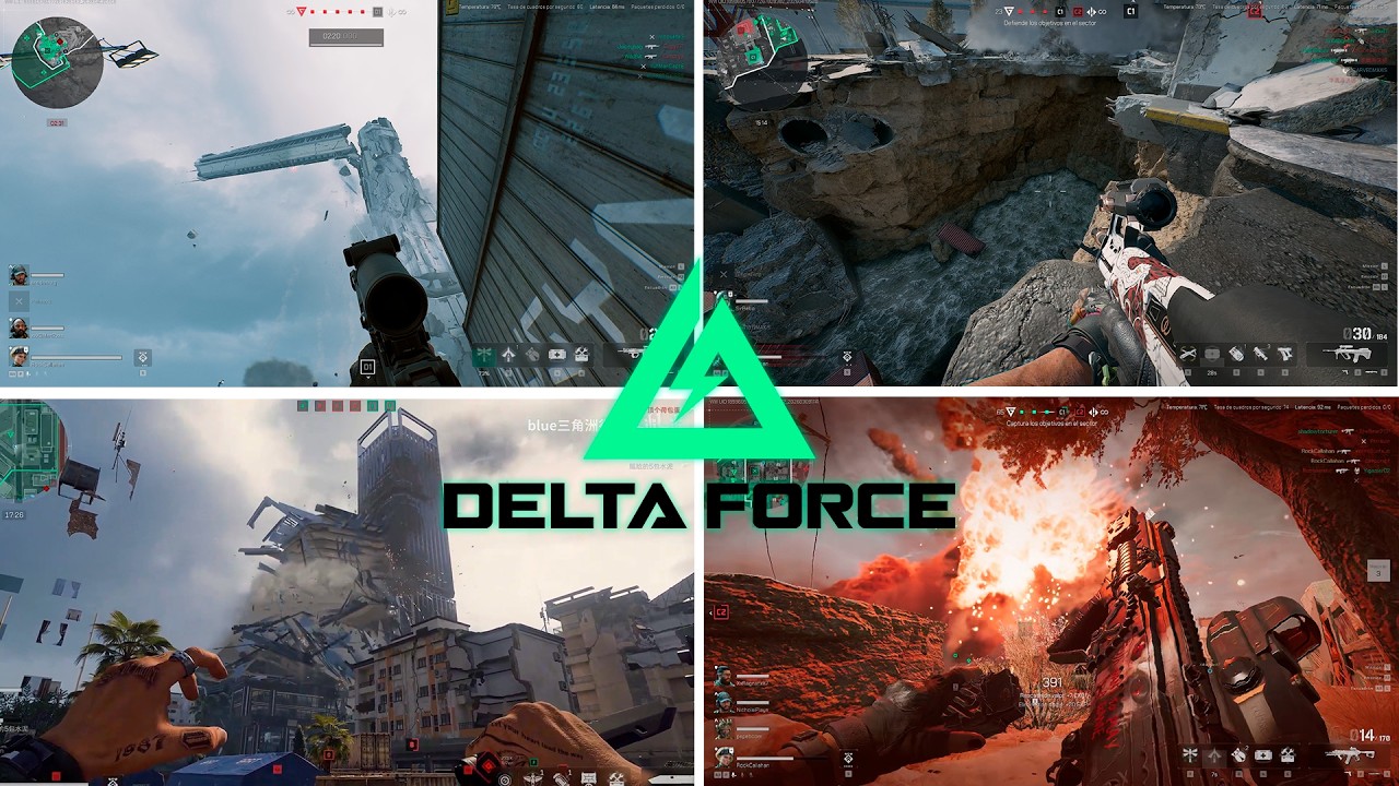 Delta Force - All Levolution Events (Season 8)