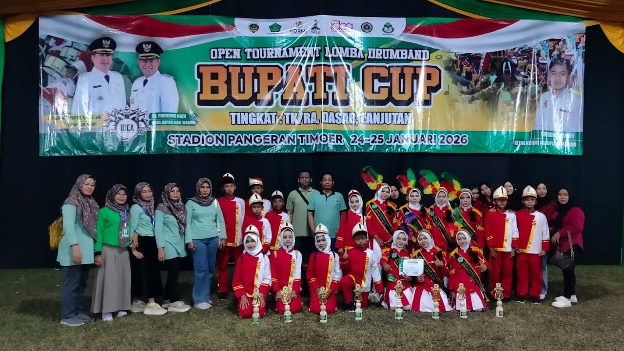 MOGA BAHANA SWASTIKA, SDN MORANG 05 || Lomba Drumband BUPATI CUP 2026 KAB.MADIUN #drumband #madiun