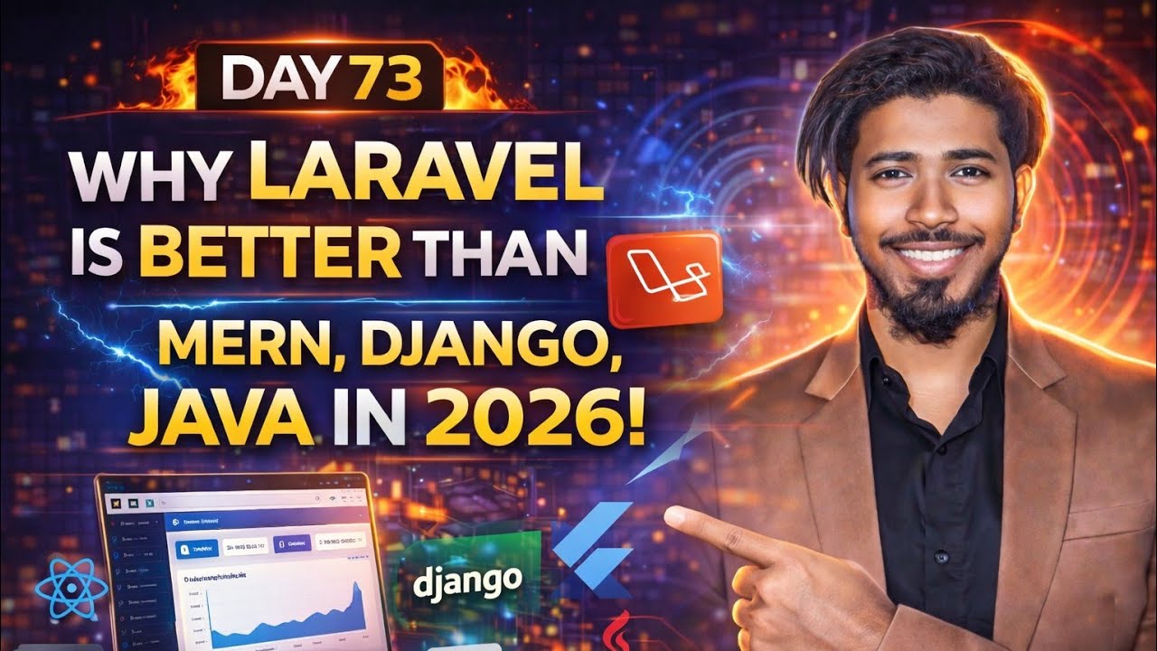 Why Laravel is Powerful in 2026 (vs MERN, Django, Java)
