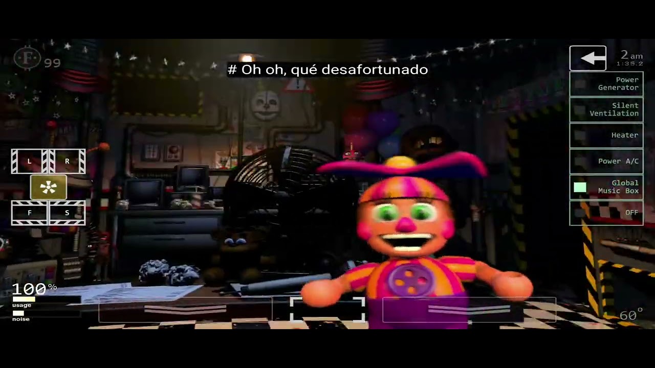 Pasando en la UCN todos los animatronicos de la saga(Parte 1)