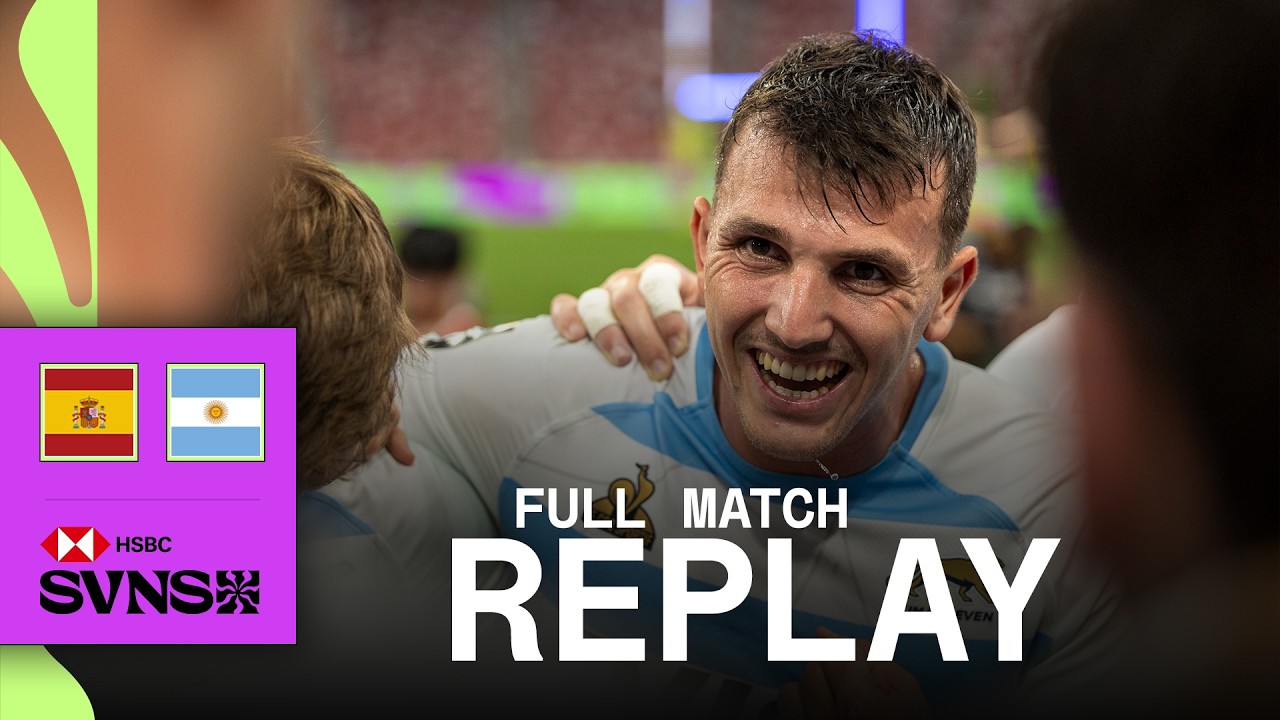 Los Pumas beat Los Leones AGAIN ✅ | Spain v Argentina | HSBC SVNS Singapore 2025 | Full Match Replay
