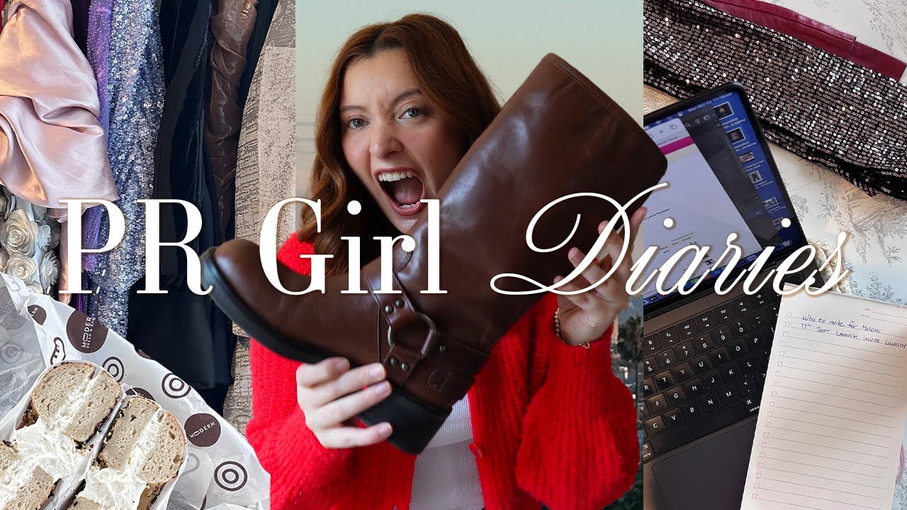 PR Girl Diaries 💻🍂 fall haul, cozy work days & bittersweet goodbyes