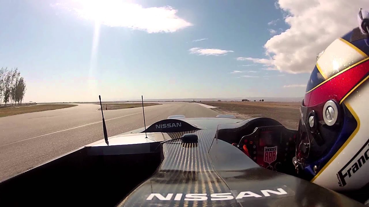 Nissan DeltaWing : in the car
