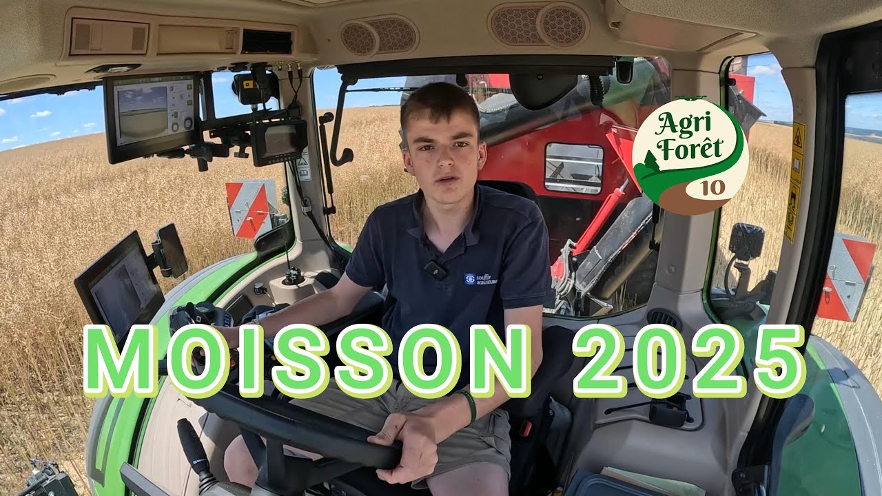 Une Nouvelle Moissonneuse Unique Débarque à La Ferme !!!🚜🤩(Moisson 2025 Vlog)