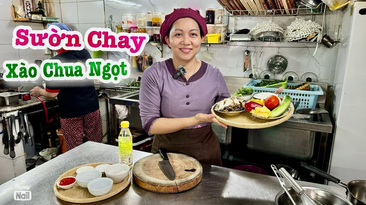 Cách Nấu Sườn Chay Xào Chay Ngọt tập 2 (How to Cook Sweet Vegetarian Stir-Fried Ribs Episode 2)