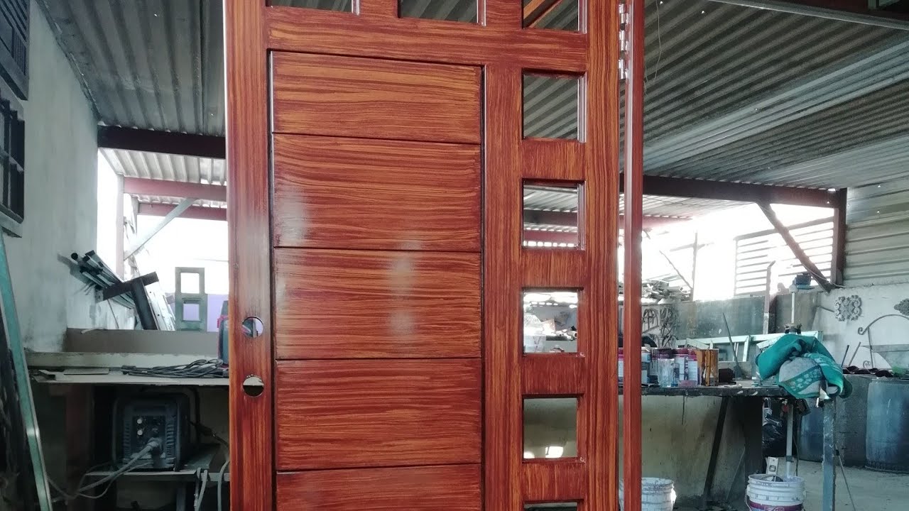 🇲🇽 Como Dar El Acabado Con TRASPARENTE Automotriz A
 Puerta De Herreria 🇲🇽