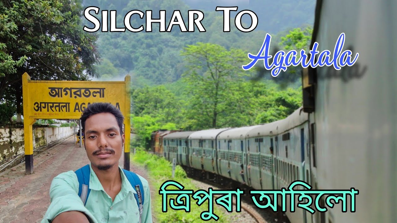 Silchar To Agartala Train Journey 😍🔥 || 15664 Silchar Agartala Express