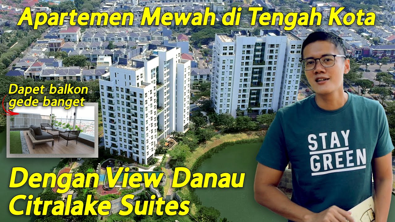 Apartemen Mewah Di Tengah Kota Dengan View Danau, CitraLake Suites
