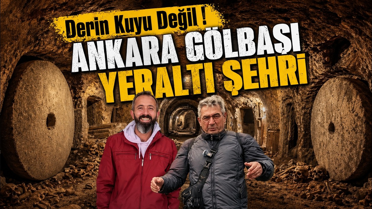 Ankara&rsquo;da ŞOK Keşif! Derinkuyu&rsquo;ya Rakip Yer Altı Şehri Bulduk 😱 (60 Dakika İ&ccedil;eride Kaldık!)
