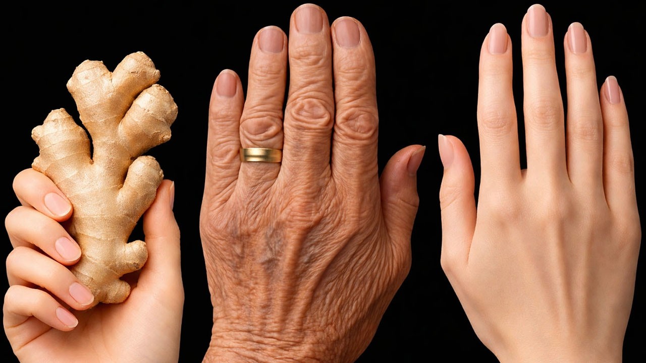 Секрет разглаживания морщин и пигментных пятен всего одним корнем имбиря | Молодая кожа, как в 20...