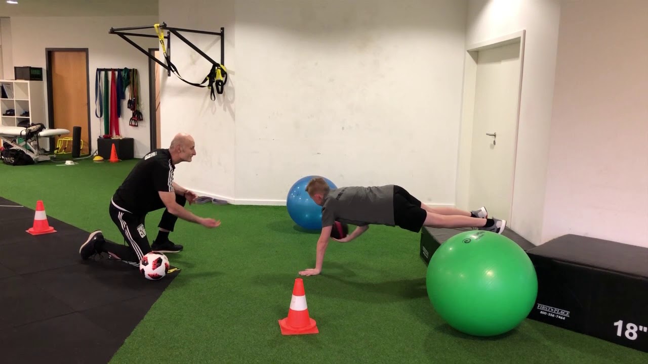 Torwarttraining, Athletiktraining von Jannik Englert bei Norbert Hauenstein und Mike Winbush von PSC
