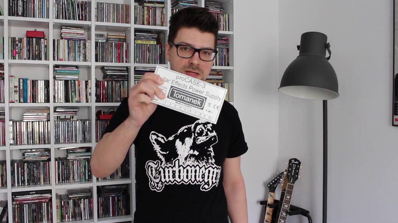 Do Gitary TV: Zasilacz do efektów gitarowych Tomanek proCASE-3