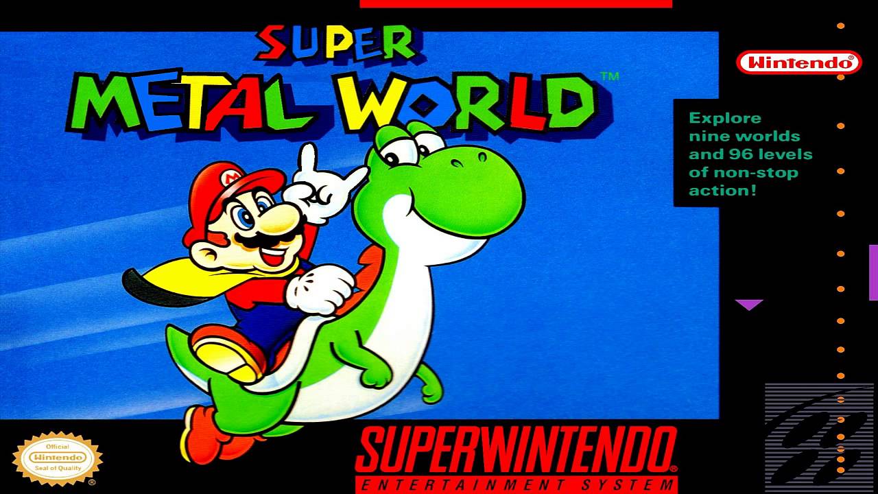 Super Metal World - Athletic Theme (Super Mario World Remix)