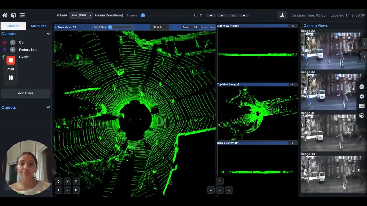 Annotate LiDAR Point Clouds 70% Faster | JTheta.ai Platform Demo