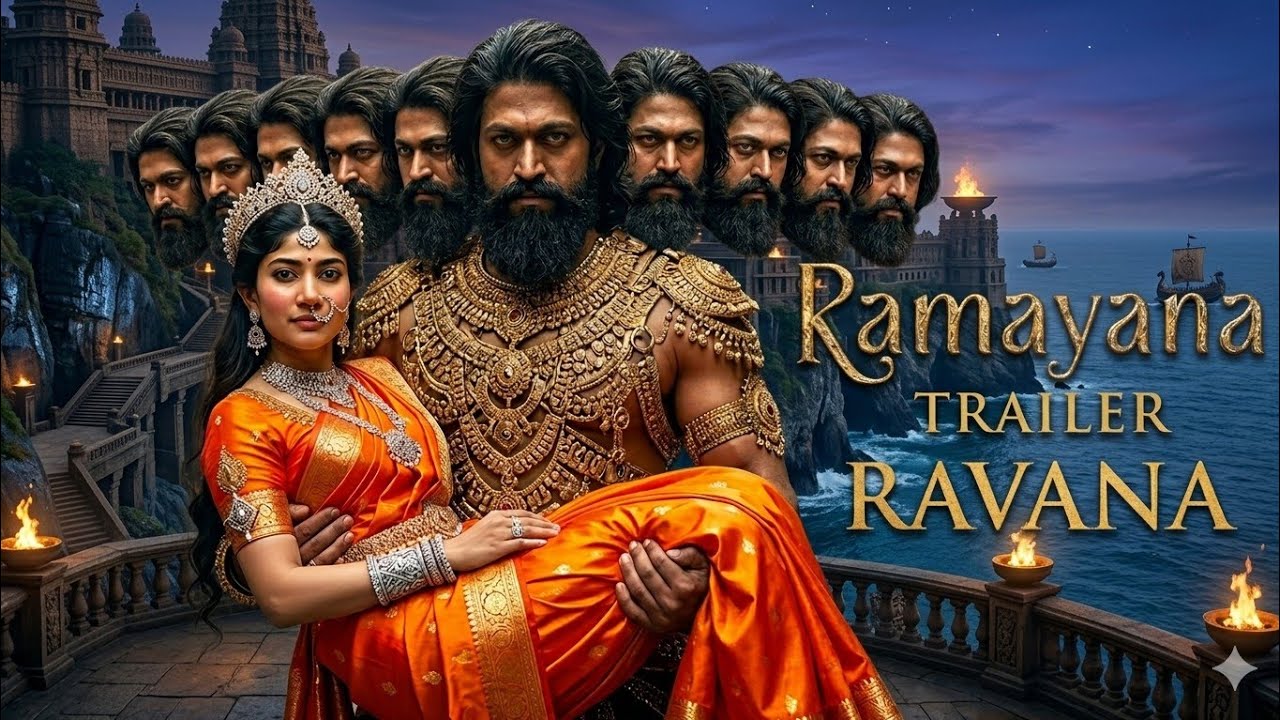 RAMAYANA: RAVANA Trailer | Yash | Ranbir Kapoor | Sai Pallavi | Fan Made AI Concept 