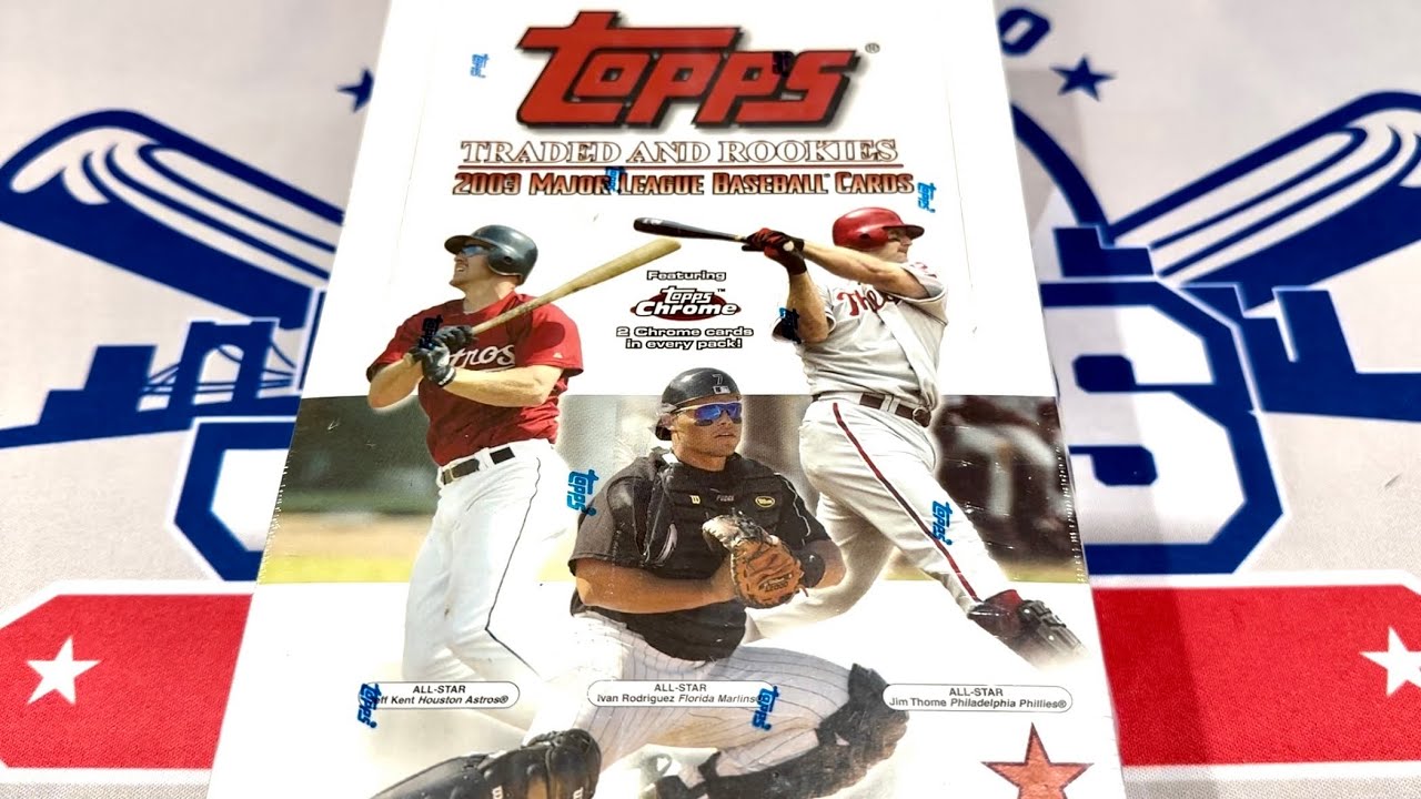 2003 TOPPS TRADED HOBBY BOX OPENING!  (Throwback Thursday)