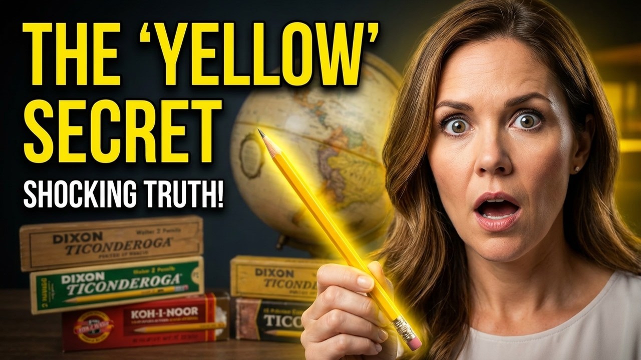 Why Did Pencil Makers Choose Yellow?