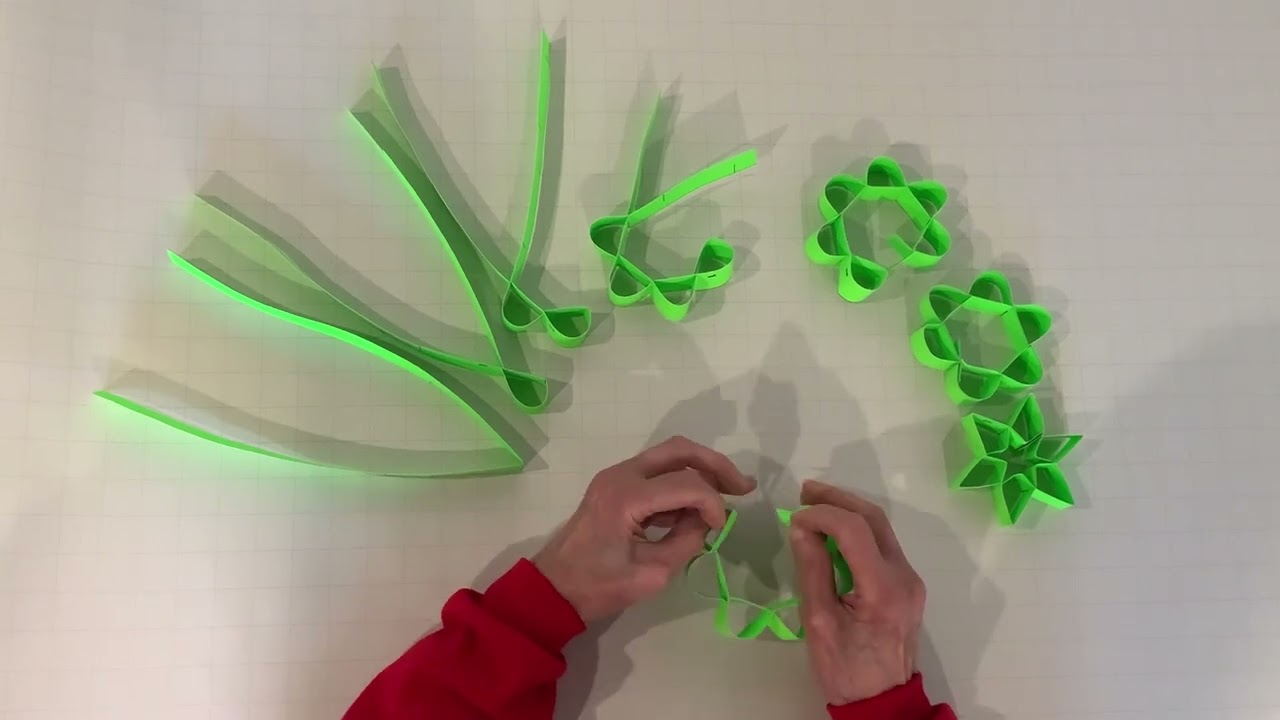 Slotted Origami &ldquo;Shafer&rdquo; star system