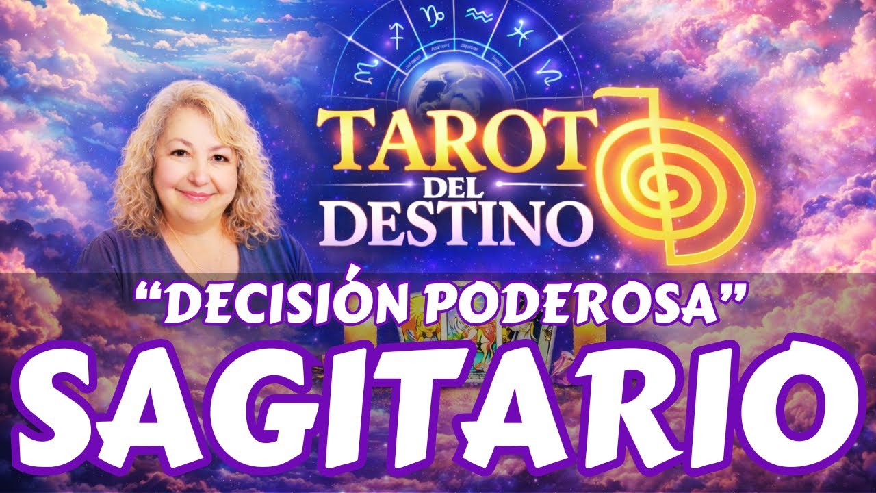 SAGITARIO ♐ ROMPES CON EL PASADO… DECISIONES PODEROSAS CAMBIAN TODO | Tarot del Destino #sagitario
