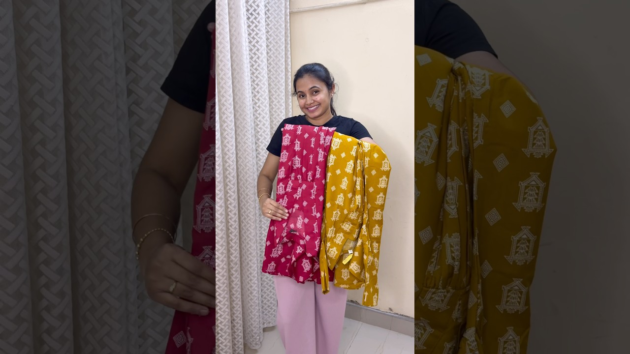 Such a Beautiful A-Line Kurta Set for under 500😱#budgetsession #affordablefashion #palazzo #trending
