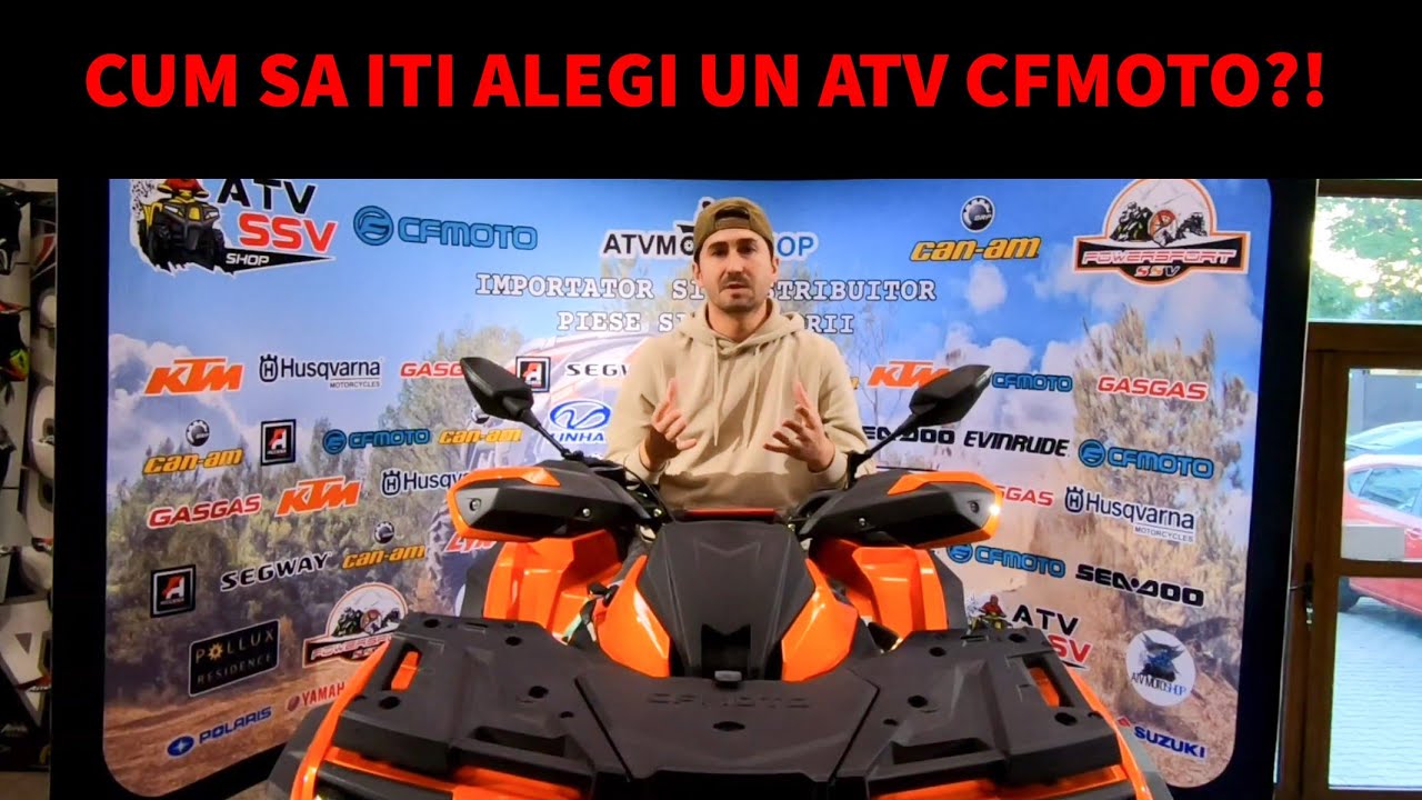 ⁉️Cum sa iti alegi ATV-ul potrivit ➡️ Ghidul cumpărătorului💰 de CFMOTO‼️
