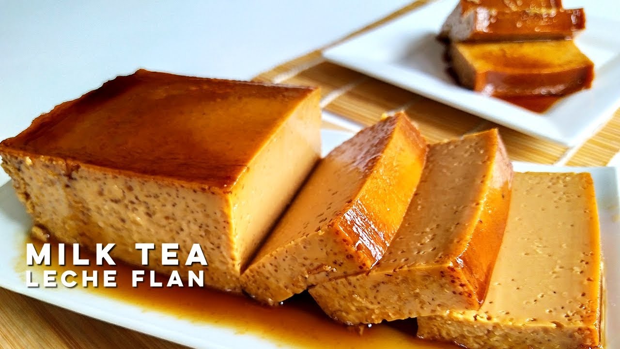 Milk Tea Leche Flan | Leche Flan recipe with a Twist