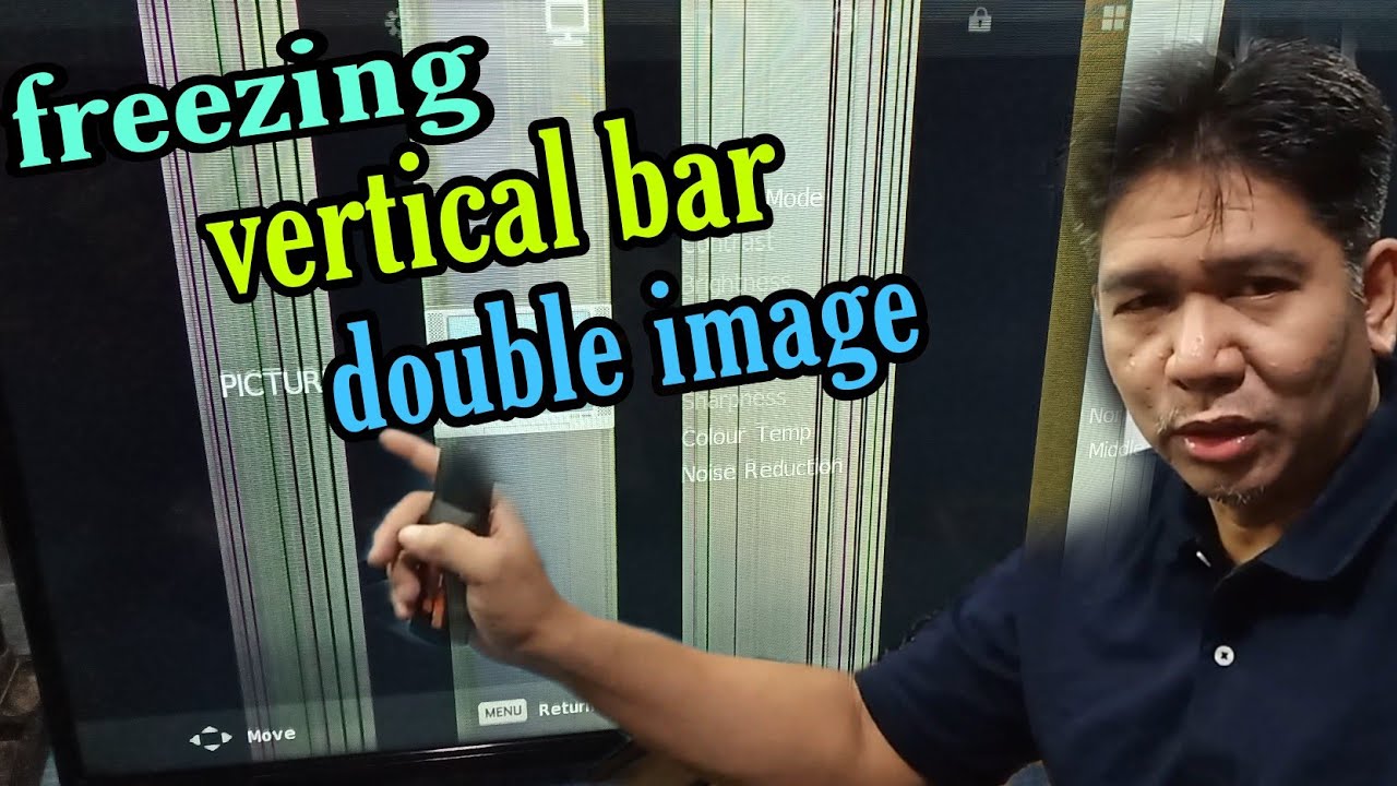 How to repair freezing video, vertical bar, and double image