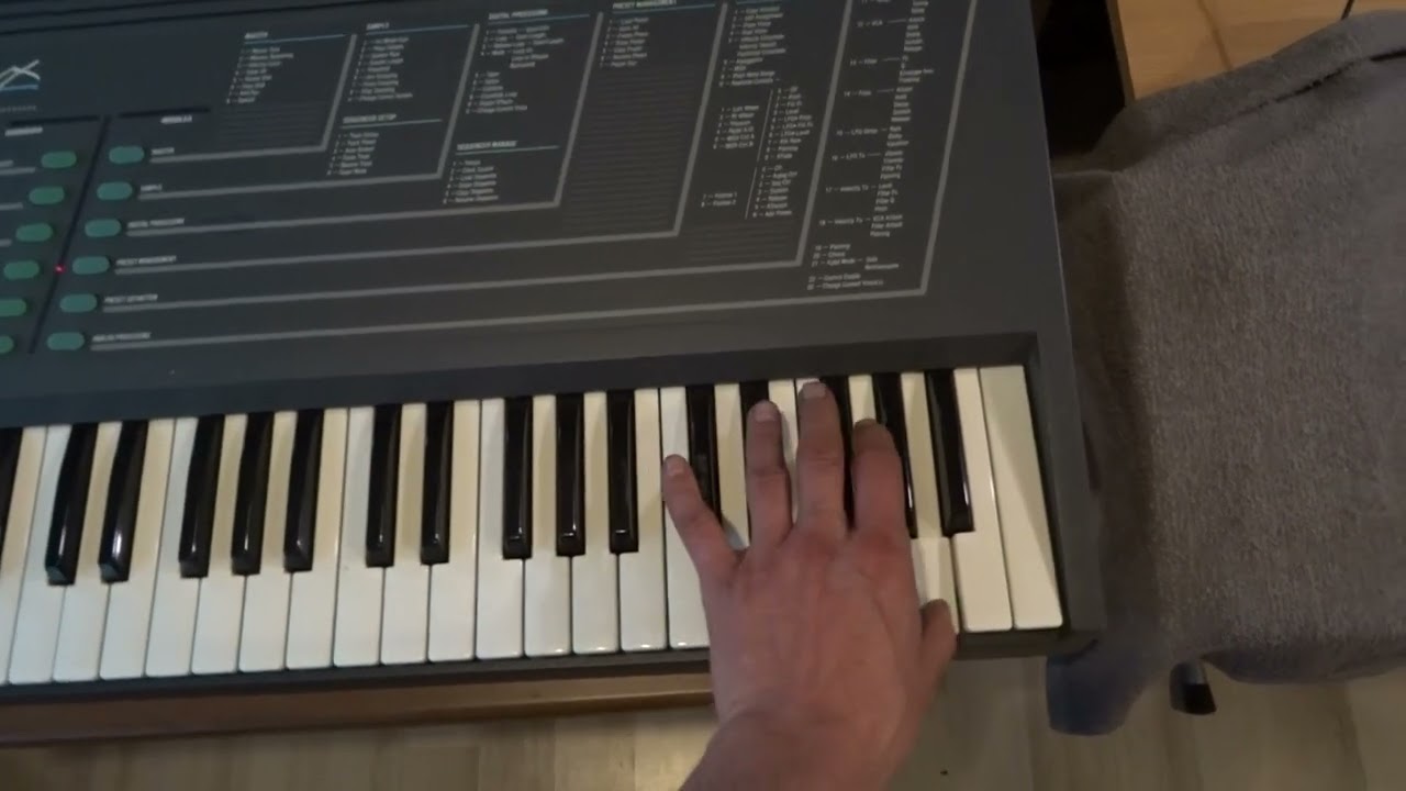 E-mu EMAX 1 12-bit keyboard sampler - Depeche Mode sounds