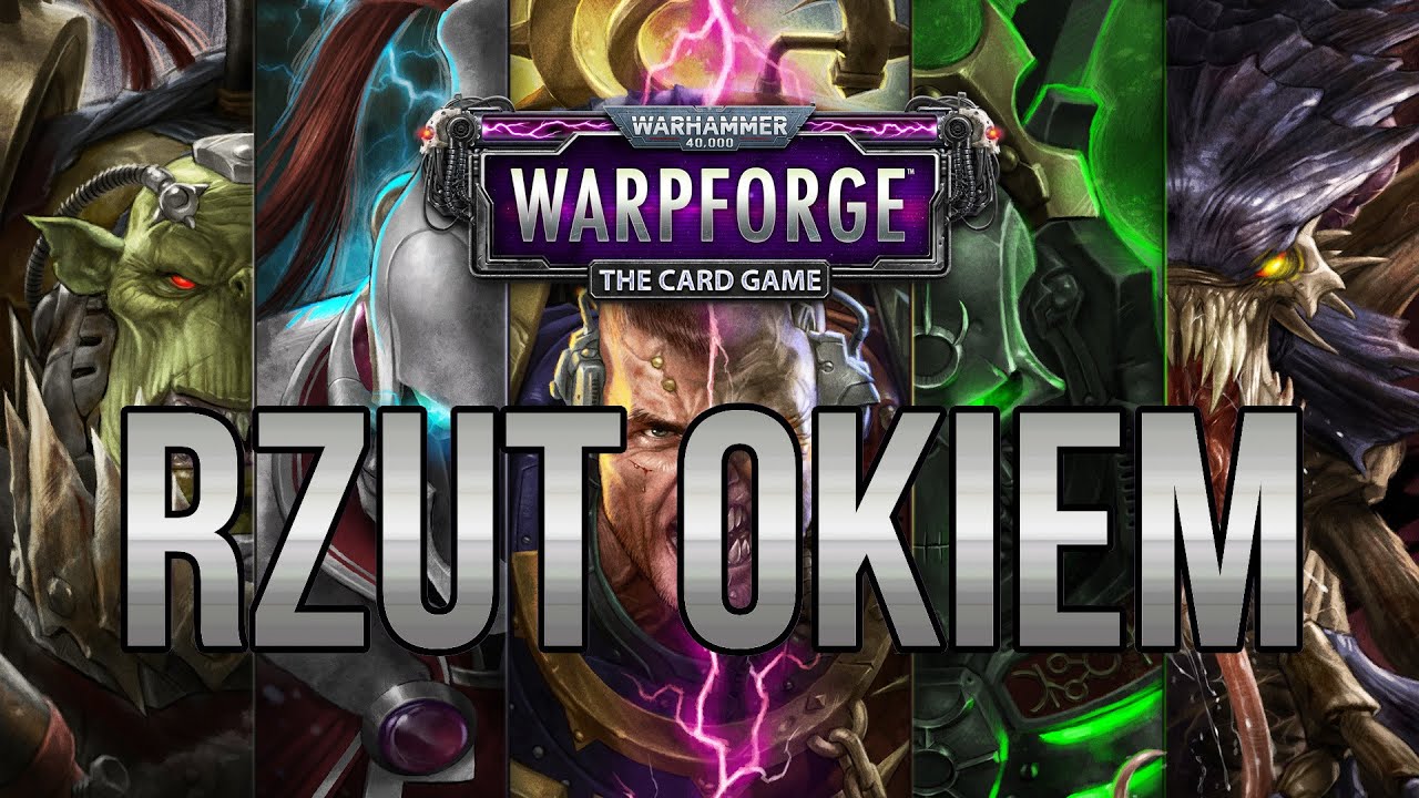 Warhammer 40 000 Warpforge gameplay PL - Karcianka - pierwsze wrażenie!