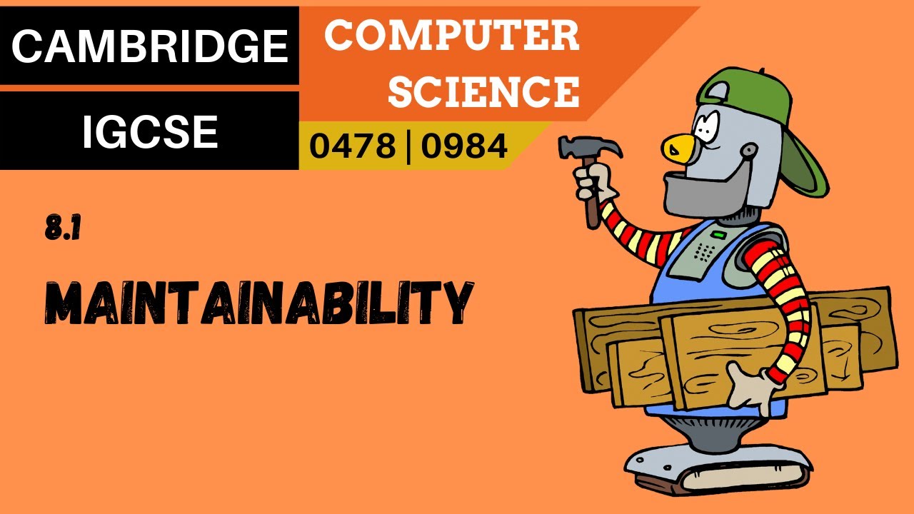 101. Кембриджский IGCSE (0478-0984) 8.1 Поддерживаемость