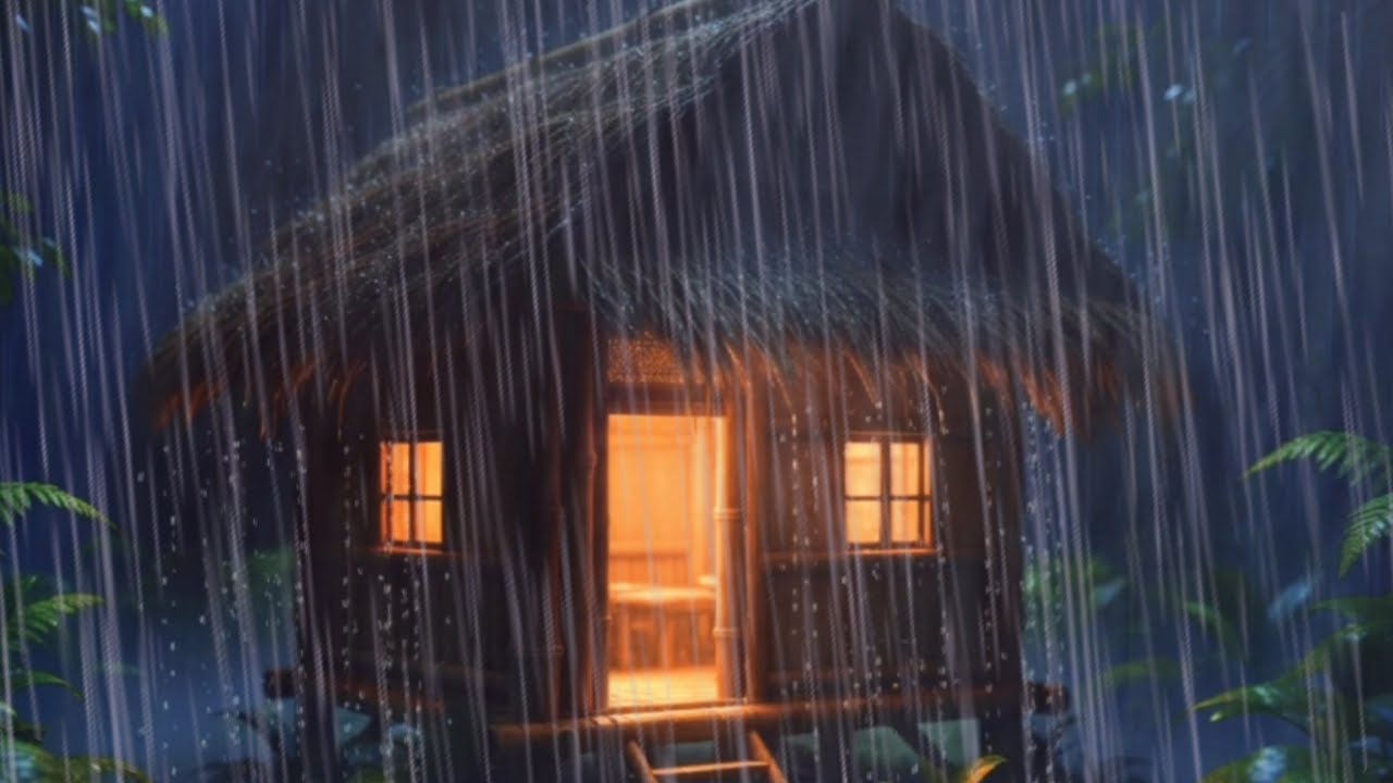 Rain Meditation at Night 🌧️ Calm Your Nervous System