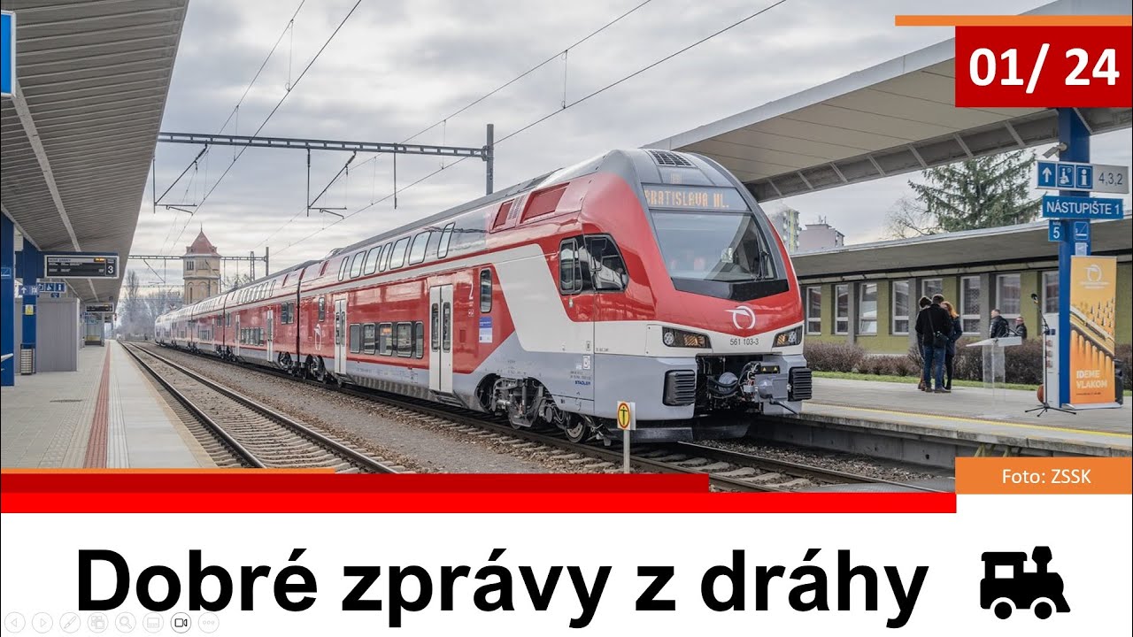 Dobré zprávy z dráhy (Únor 2024)
