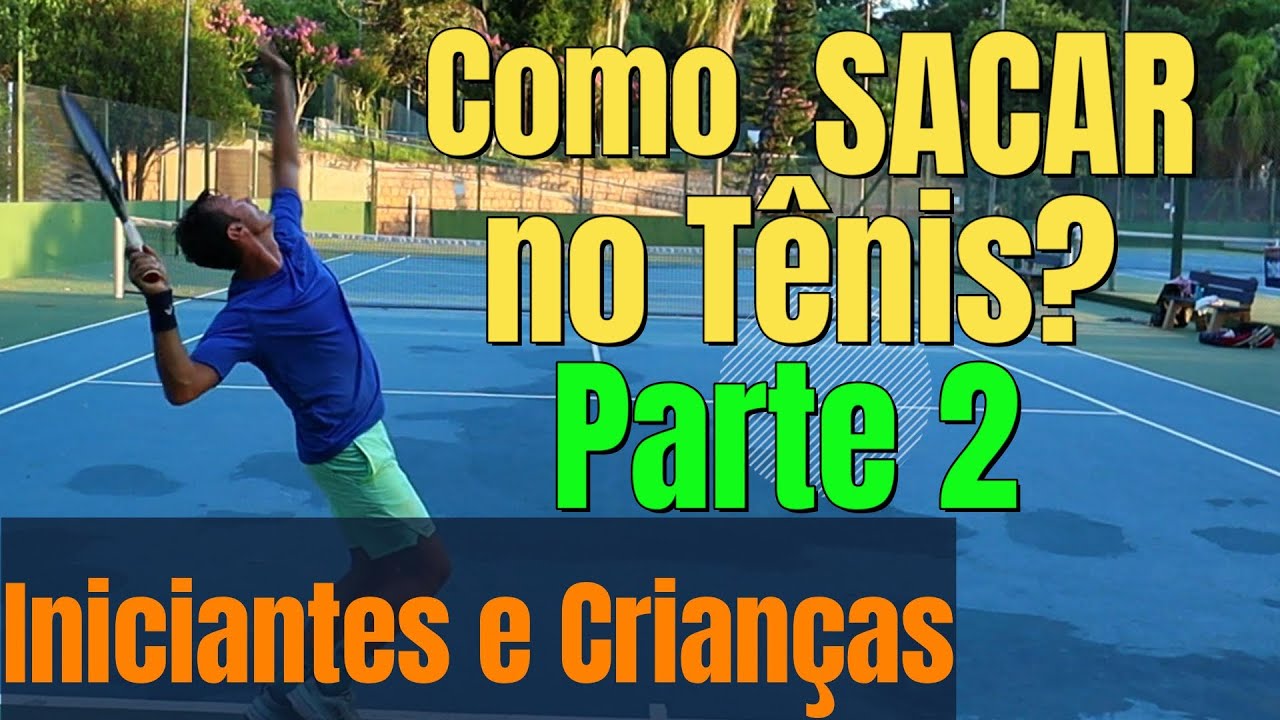 Como Sacar no Tênis??  | Fundamentos Básicos da Técnica de Saque para iniciantes e crianças| Aula 2