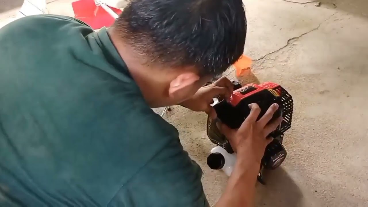 Gx35/ 139F grass cutter sa shopee (assemble/testing)