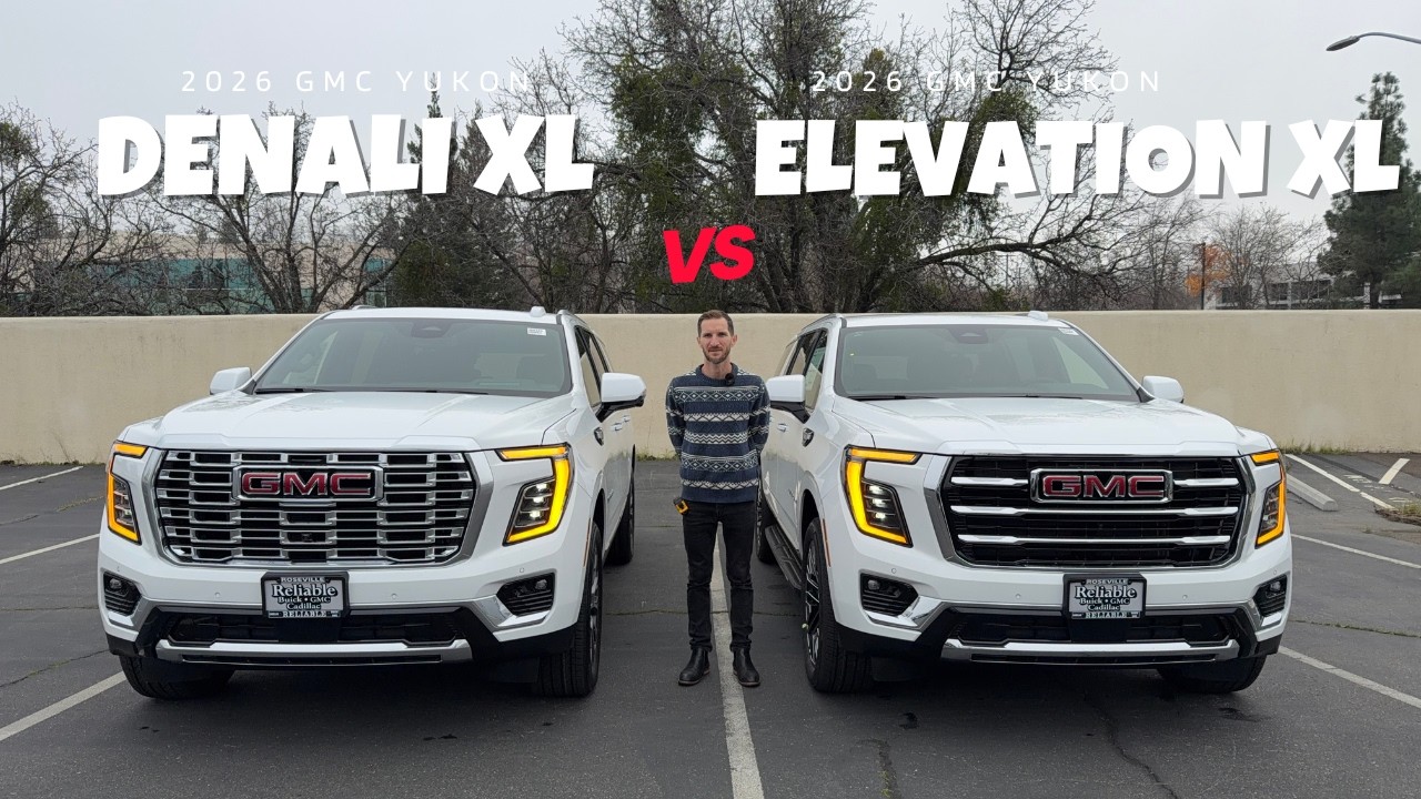 2026 GMC Yukon Denali XL vs Elevation XL