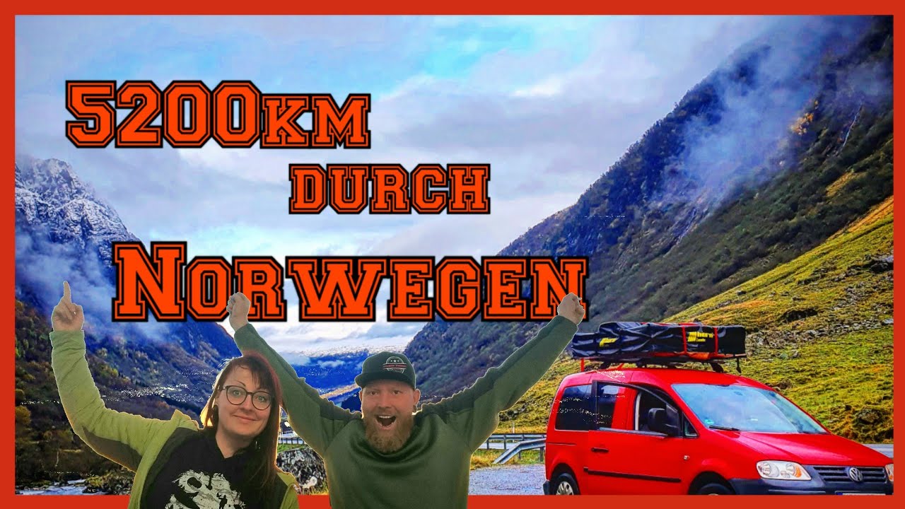 Mit dem Caddy durch Norwegen / Dachzelt Roadtrip /