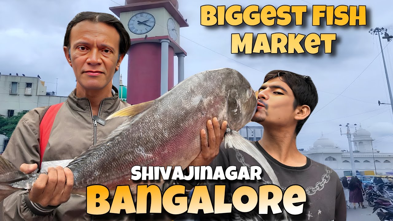 Russell Market Bangalore – Famous Fish & Seafood Market