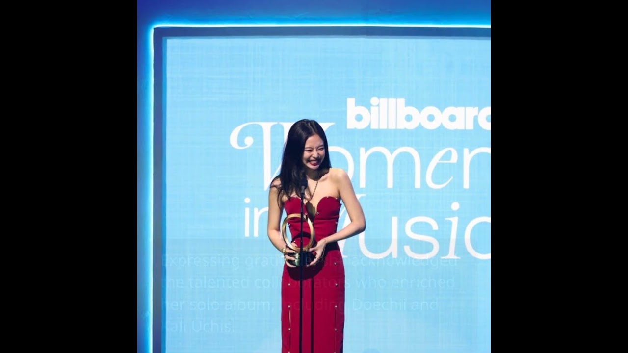 JENNIE Shines at Billboard Women in Music 2025 with Inspirational Speech