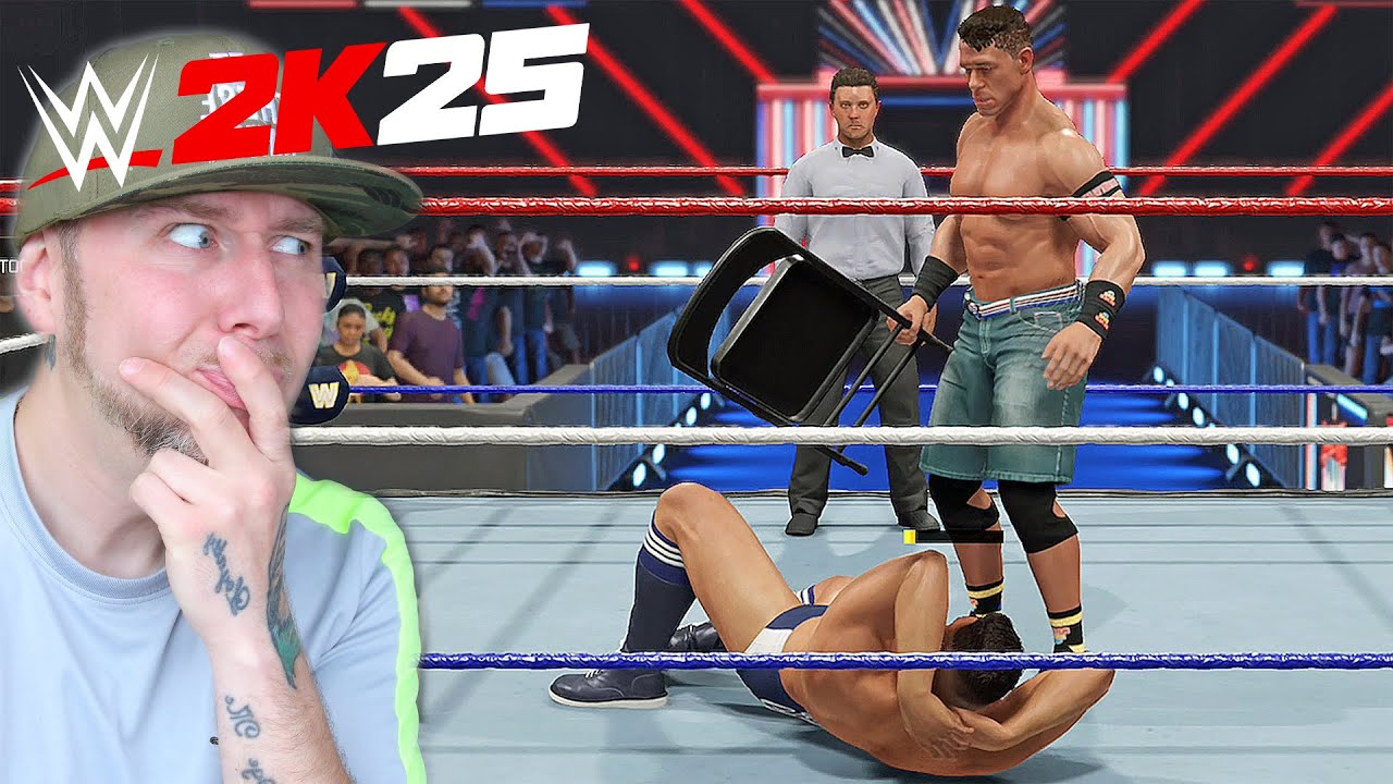 НЕ ДОВОЛЬНЫ последним матчем Джона Сины против Гюнтера в WWE 2K25
