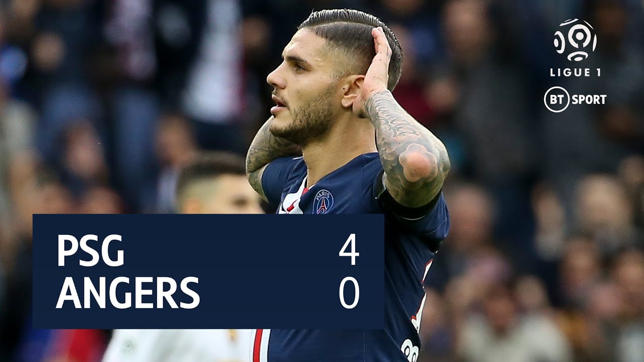 PSG vs Angers (4-0) | Ligue 1 Highlights