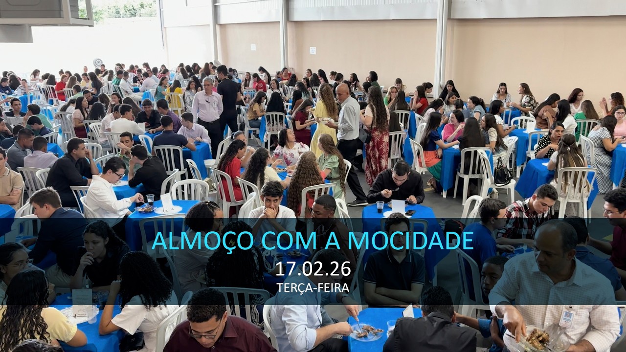 Almoço e hino especial com a Mocidade 17.02.2026