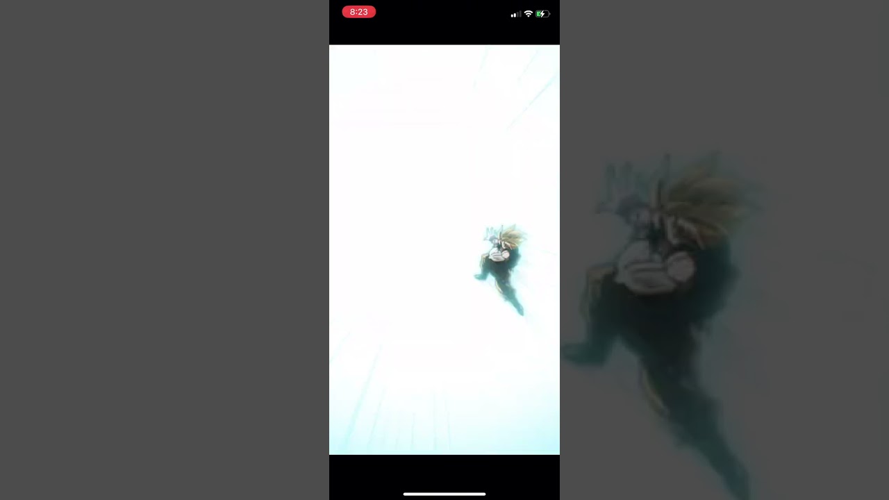 LR Spirit Bomb Goku kills Omega Red Zone 