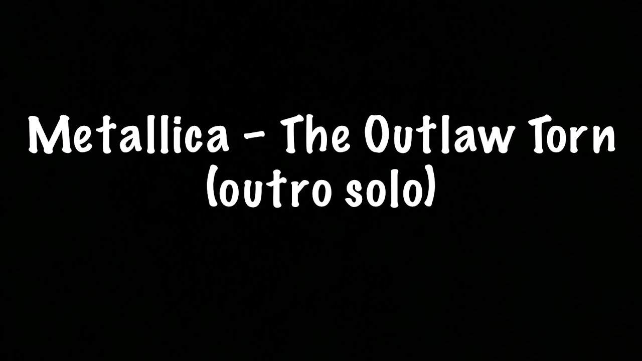 Metallica – The Outlaw Torn outro solo (cover)  #metallica #load #heavymetal #guitar