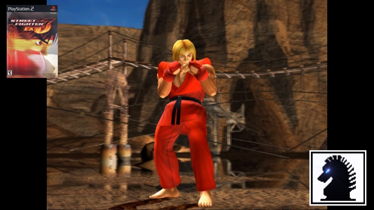 PS2 Street Fighter EX3 - Ken