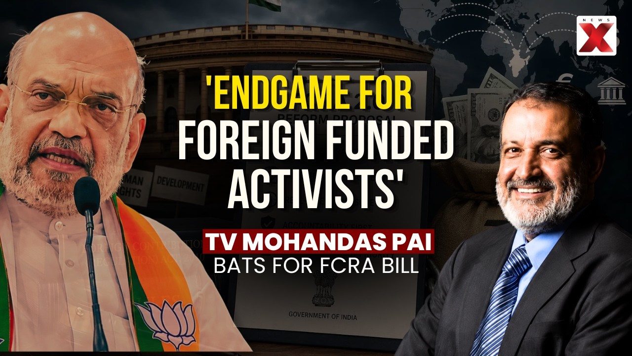 Why FCRA Is The Final Nail For Funding Mafia | With TV Mohandas Pai | NewsX